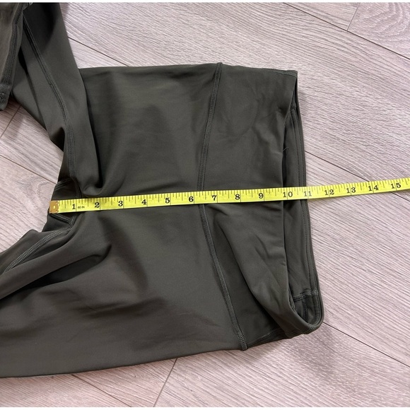 Lululemon Run Crew Tight Leggings *28" Dark Olive / Obsidian / Grey Sage - Picture 13 of 16